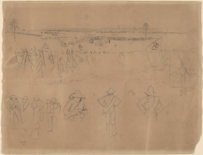 Schieramenti e trincee [recto] da Winslow Homer