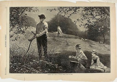 Fare il fieno da Winslow Homer