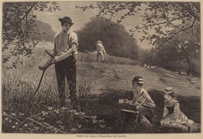 Fare il fieno da Winslow Homer