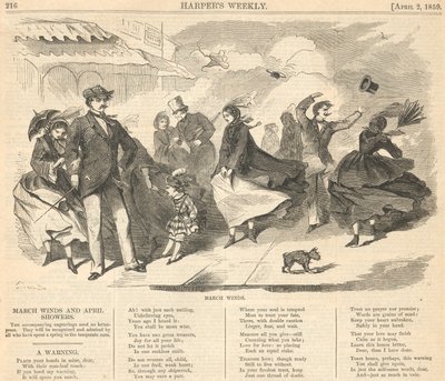 Venti di Marzo, da Harper da Winslow Homer