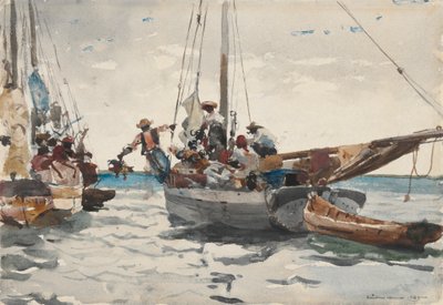 Scena di mercato, Nassau da Winslow Homer