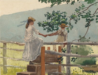 Sul gradino da Winslow Homer