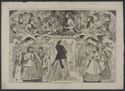 Giorno di apertura a New York, 1868 da Winslow Homer
