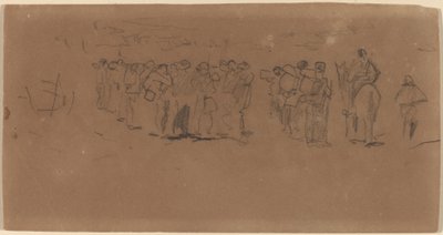 Preparativi per la Marcia, 1862 da Winslow Homer