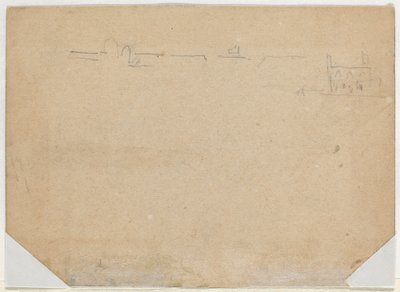Linea del tetto [verso] da Winslow Homer