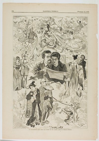 San Valentino: una storia antica in tutti i paesi da Winslow Homer