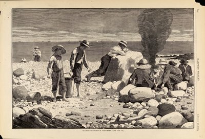 Sea-Side Sketches--A Clam-Bake, da Harper