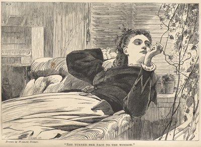«Volse il viso verso la finestra» da Winslow Homer