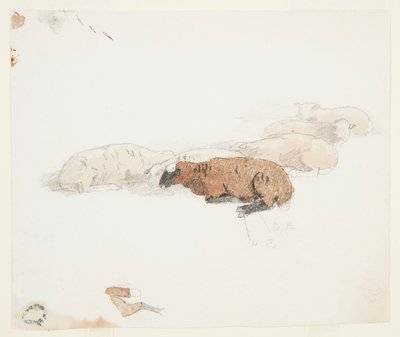 Pecore a Riposo da Winslow Homer