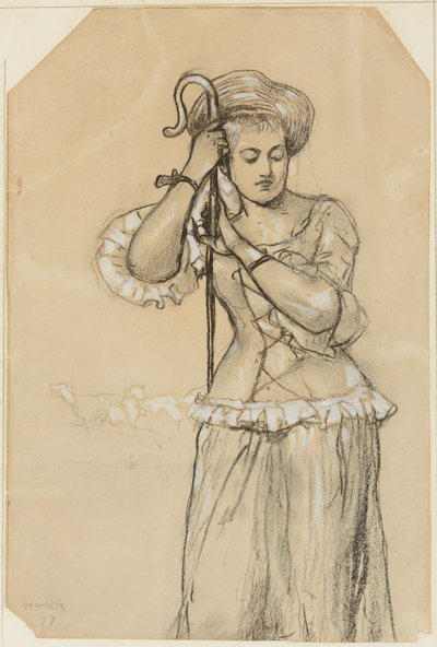 Pastorella, 1877 da Winslow Homer