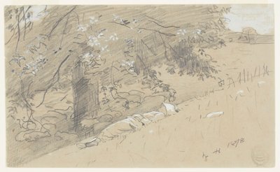 Pastorella che Riposa Sotto un Albero da Winslow Homer