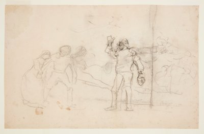 Schizzo per "Il naufragio" da Winslow Homer