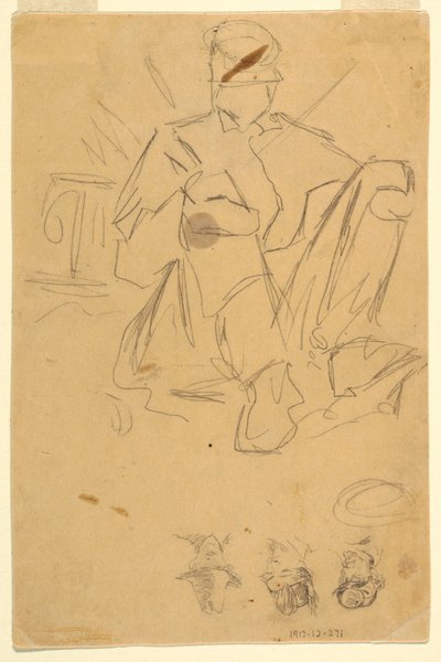 Schizzi di accampamenti militari da Winslow Homer