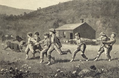 La frusta (stampa su blocco di legno) da Winslow Homer