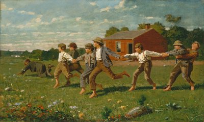 Snap the Whip, 1872 da Winslow Homer