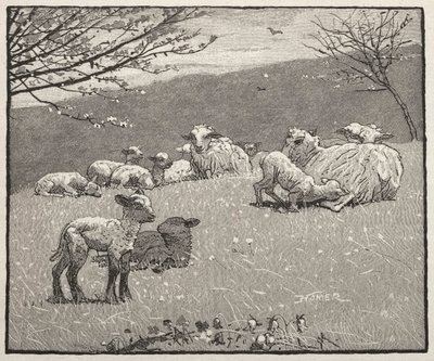 Agnello di primavera, 1880 da Winslow Homer