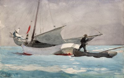 Stivaggio della vela da Winslow Homer