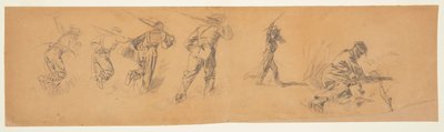 Studi di soldati da Winslow Homer