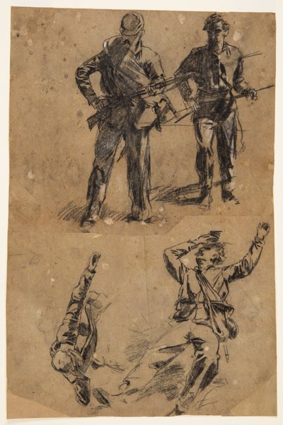 Studi di soldati da Winslow Homer