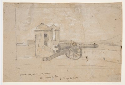 Studio per "Faro, Ingresso del Porto, Santiago de Cuba" da Winslow Homer