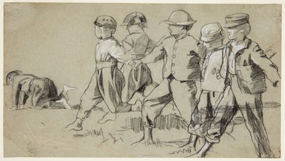 Studio per "Snap the Whip" da Winslow Homer