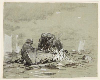 Studio per "La Rete delle Aringhe" da Winslow Homer