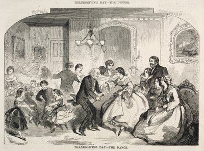 Giorno del Ringraziamento - La danza da Winslow Homer