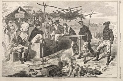 Ringraziamento in campeggio da Winslow Homer