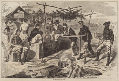 Ringraziamento nel Campo, pubblicato 1862 da Winslow Homer