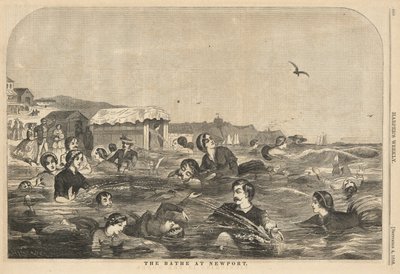 Il bagno a Newport, da Harper da Winslow Homer