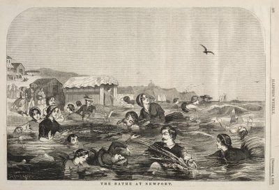 I bagni di Newport, 1858 da Winslow Homer