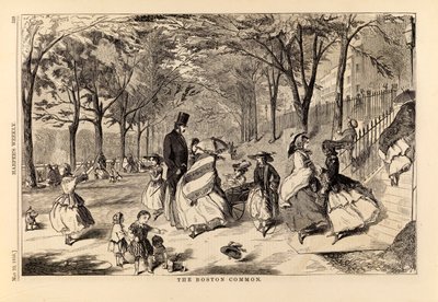 Il Boston Common, da Harper