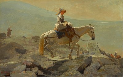 Il sentiero delle briglie, Montagne Bianche da Winslow Homer