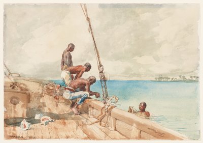I cercatori di conchiglie, 1885 da Winslow Homer