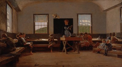 La scuola di campagna da Winslow Homer
