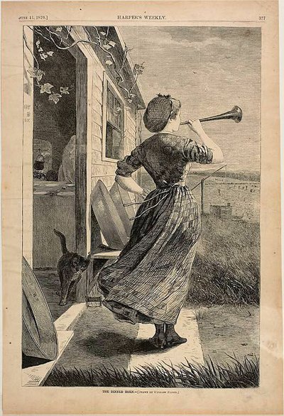 Il corno della cena da Winslow Homer