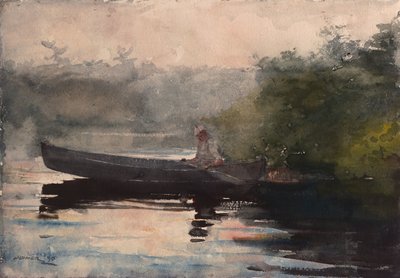 La Fine della Giornata, Adirondacks da Winslow Homer