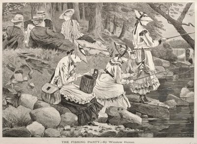 La festa della pesca, 1869 da Winslow Homer