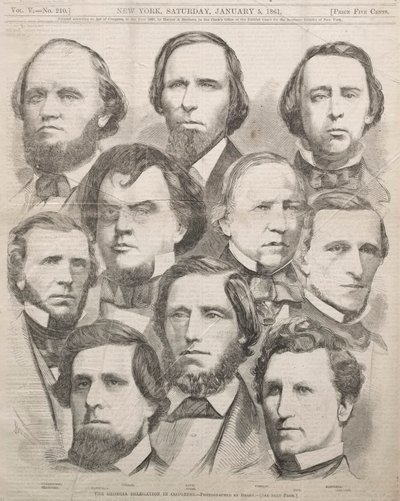 La delegazione della Georgia al Congresso da Winslow Homer