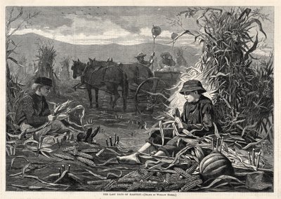 Gli ultimi giorni del raccolto, 1873 da Winslow Homer