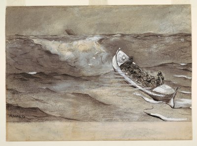 La scialuppa di salvataggio da Winslow Homer
