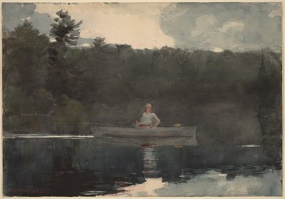 Il pescatore solitario da Winslow Homer
