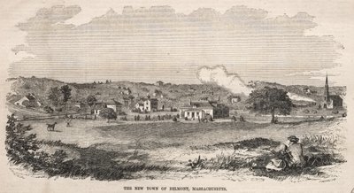 La nuova città di Belmont, Massachusetts da Winslow Homer