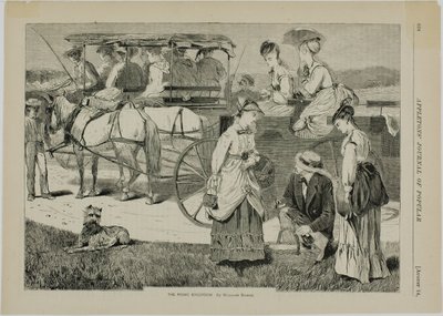Escursione con picnic da Winslow Homer