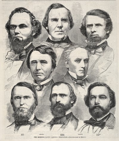 La delegazione secessionista della Carolina del Sud da Winslow Homer