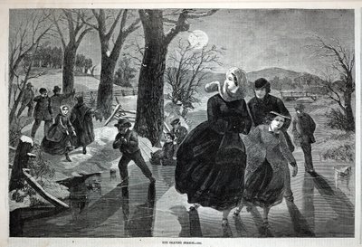 La stagione del pattinaggio--1862, da Harper