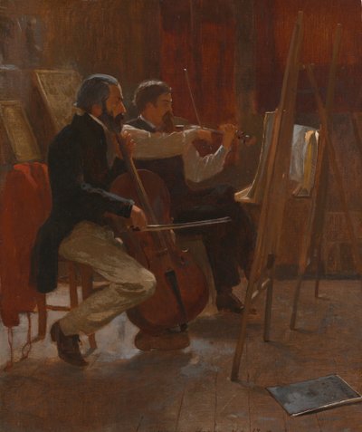 Lo studio, 1867 da Winslow Homer