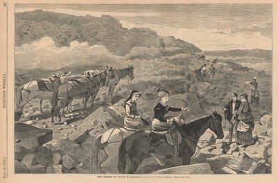 La vetta del Monte Washington, da Harper da Winslow Homer