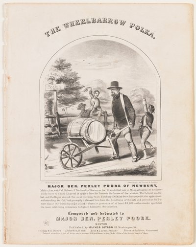 La Polka della carriola [Spartito di cinque pagine, completo] da Winslow Homer
