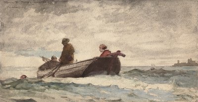Priorato di Tynemouth, Inghilterra, 1881 da Winslow Homer